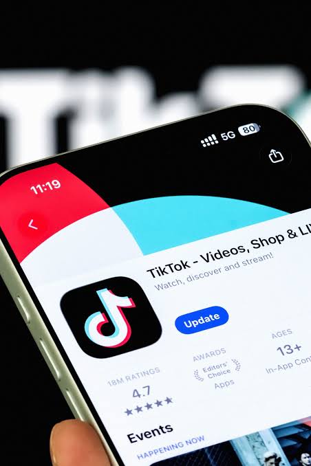 TikTok账号实拍图